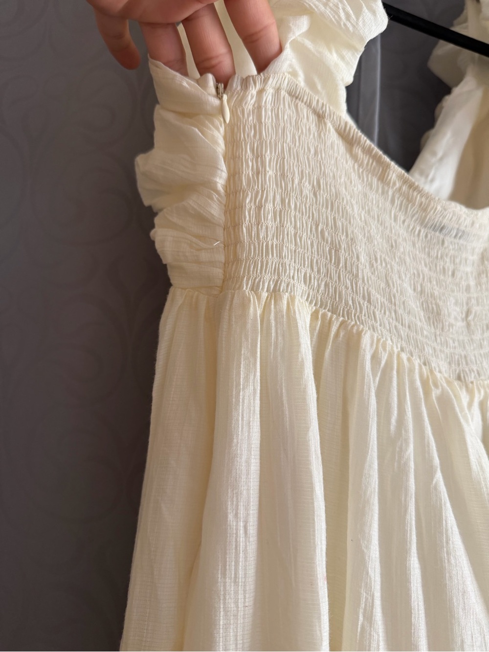 Worth Collective Katy Maxi Dress Cream - Picture 7 of 11